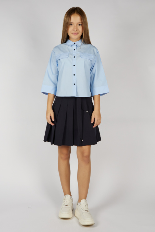 Блузка G-SH26257 Miasin (Голубой, 134-164 (6 шт.))