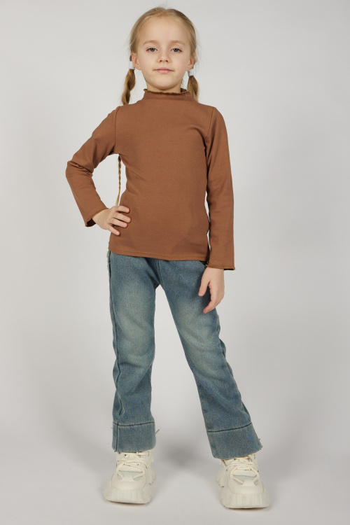 Лонгслив G-SW26524 Miasin (коричневый, 100-140)