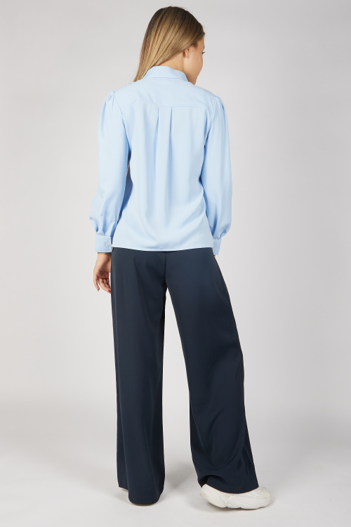 Блузка G-SH25287 (Голубой, 134-164)