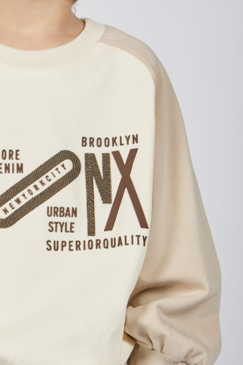 джемпер B-SW35487 (Бежевый, 110-134)