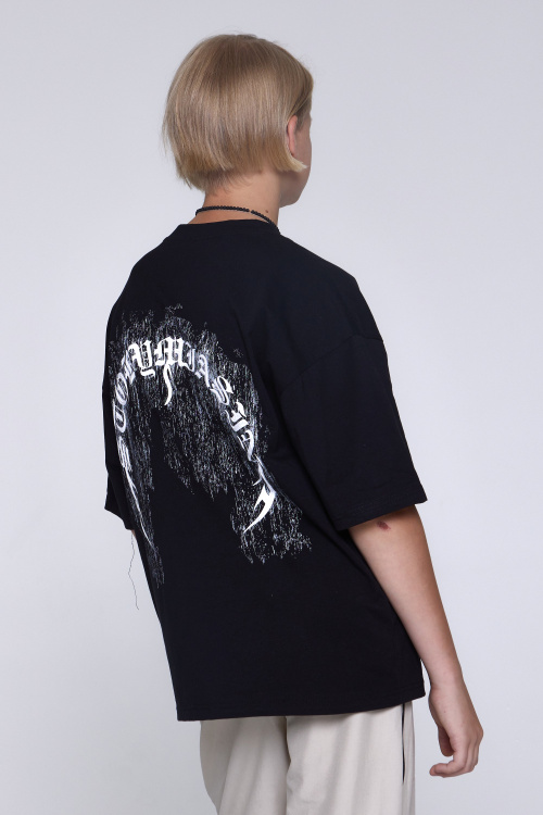 Футболка B-TS35054 (черный, 140)