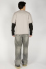 Лонгслив B-SW36453 Miasin (светло-серый, 140-170)