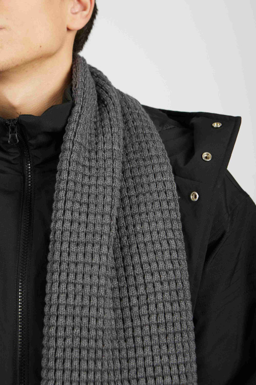 Шарф A-SC55072 (Черный, Универсальный)