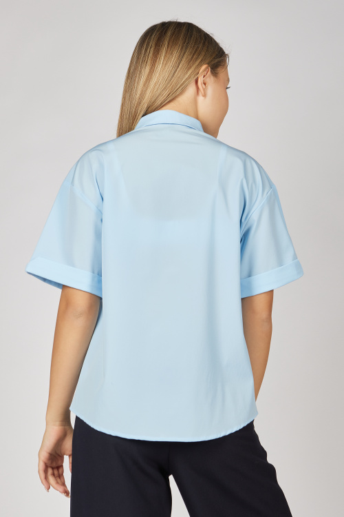 Блузка G-SH25272 (Голубой, 152)