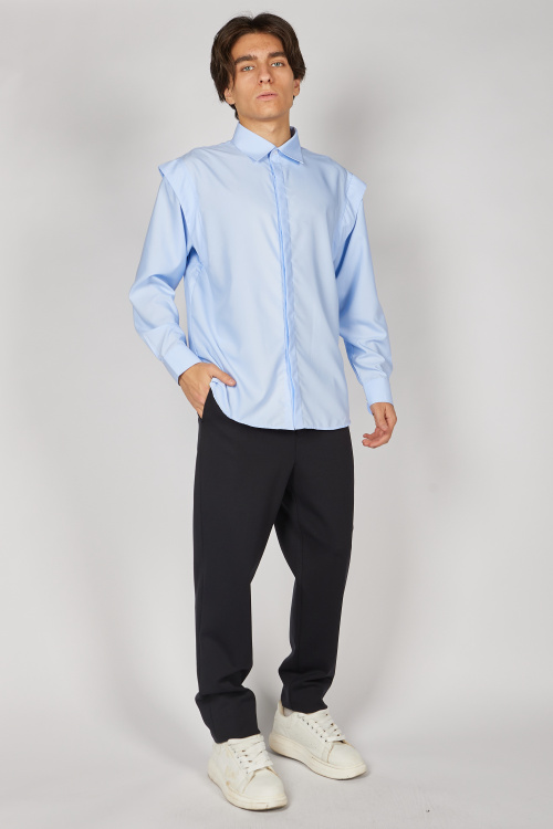 Брюки B-TR35263 (Синий, 140-170)