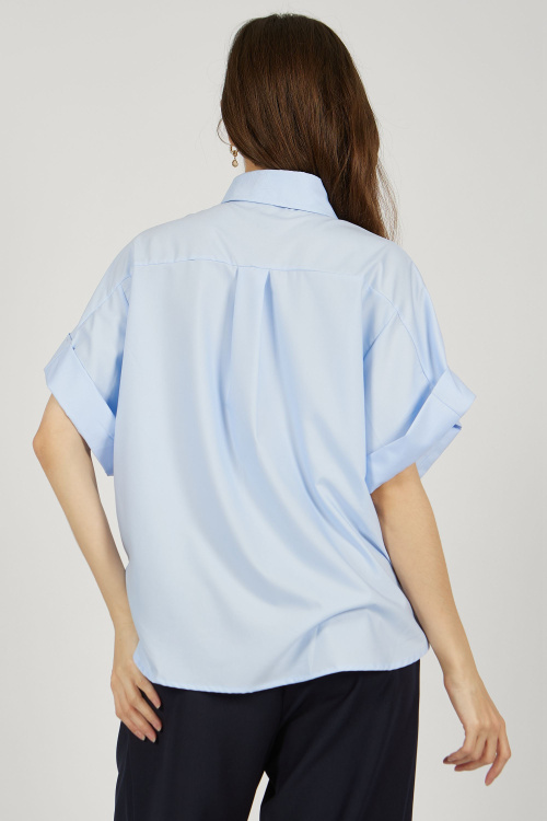 Блузка G-SH24427S (Голубой, 164)