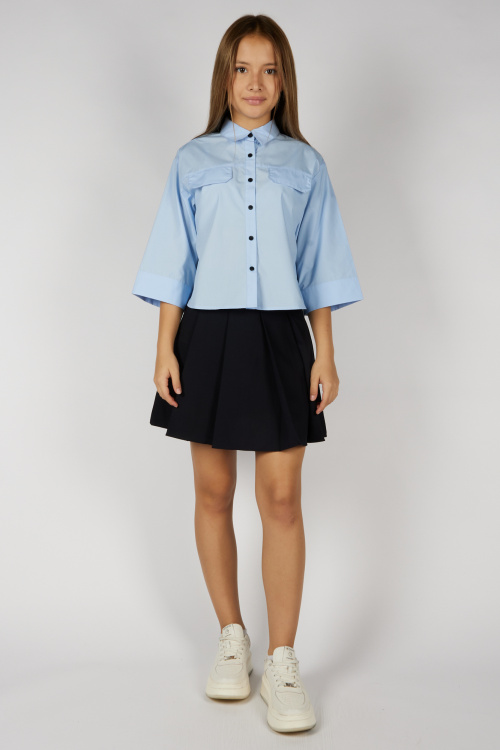 Блузка G-SH26257 Miasin (Голубой, 134-164 (6 шт.))