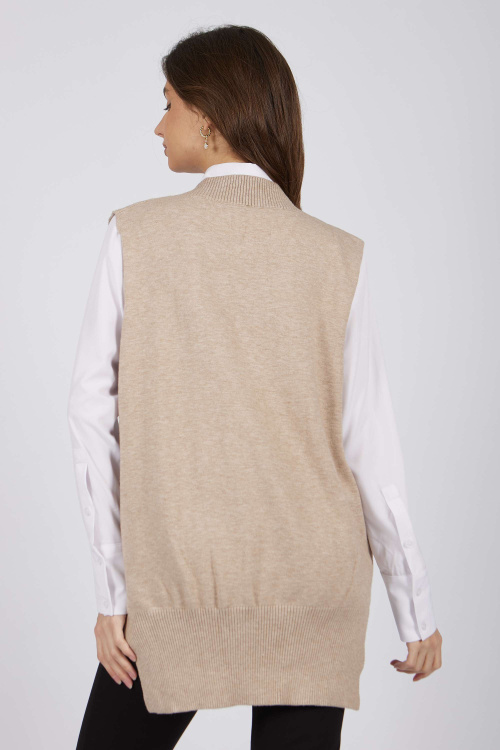 Жилет G-VST24528 (Бежевый, 152)