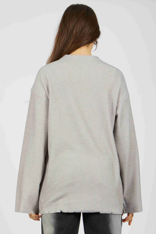 Лонгслив (Серый, 170)