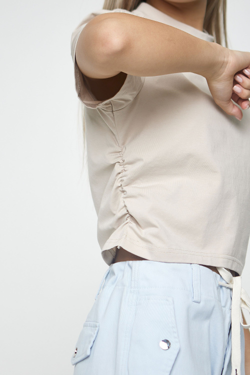 Футболка G-TS25119 (Светло-бежевый, 152)