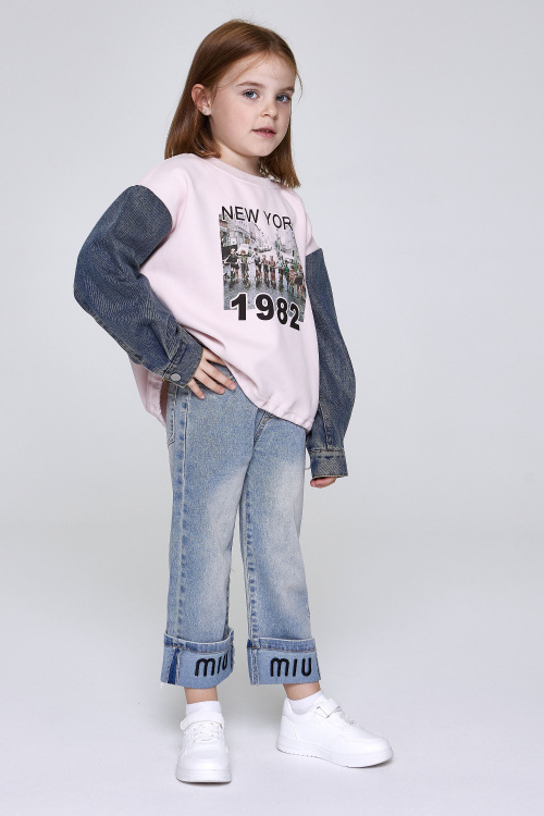 Джинсы G-JN25012 (Джинс. синий, 104)