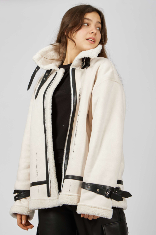 куртка B-JCK34633 (Белый, 140)