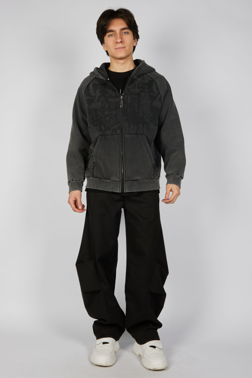 Брюки B-TR35407 (Черный, 140-170)