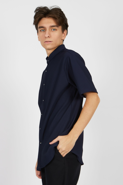 Рубашка B-SH34406S (Синий, 140)