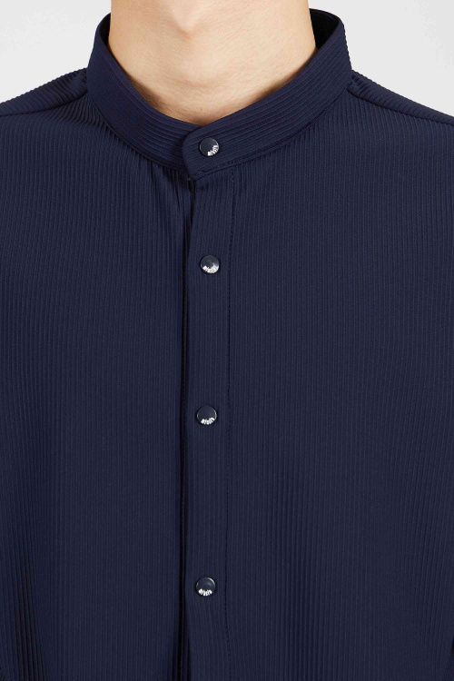 Рубашка B-SH34406S (Синий, 140)