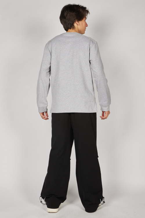 Лонгслив B-SW35273 (Серый, 176)