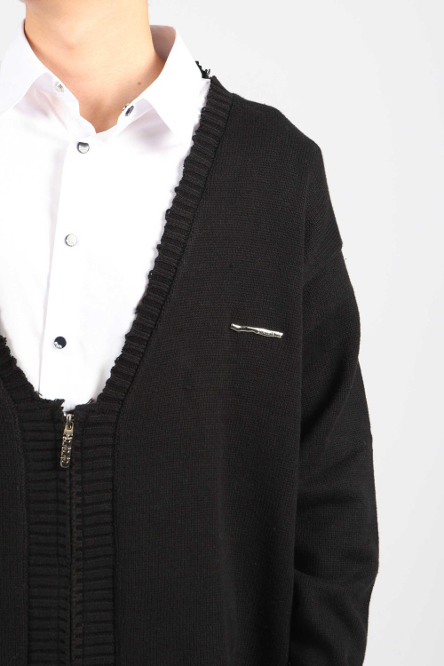 Кардиган B-CRD34441 (Черный, 140-158)