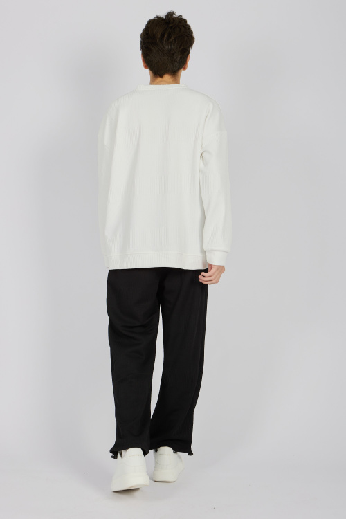 Джемпер B-SW34477A (Белый, 140)