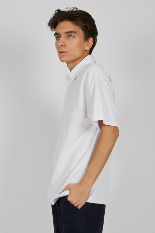 Поло B-PL34444 (Белый, 146)