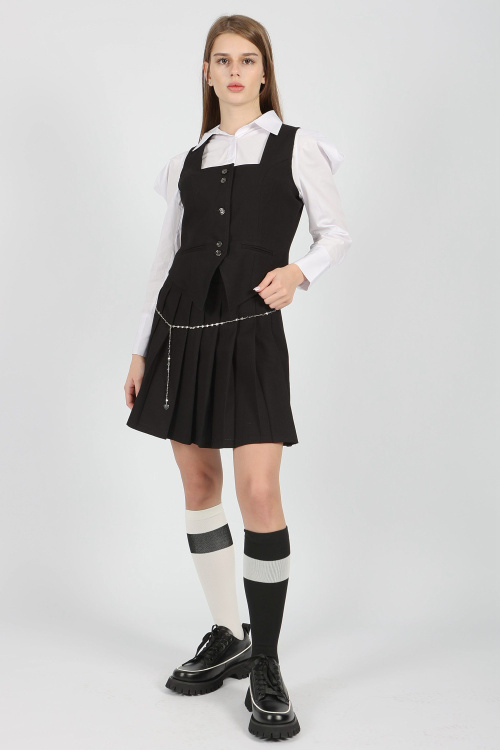 Юбка G-SK24411B (Черный, 140)