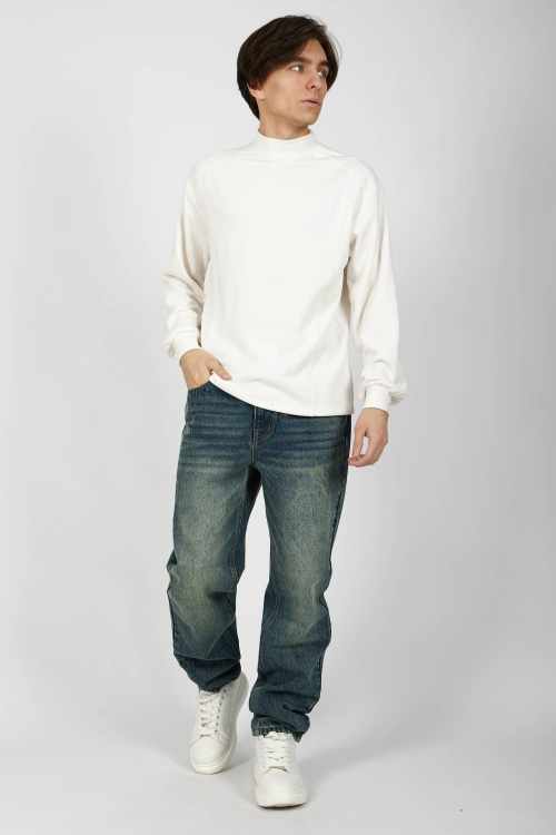 Лонгслив (Молочный, 140)