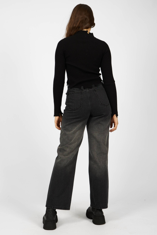 Лонгслив (Черный, 170)