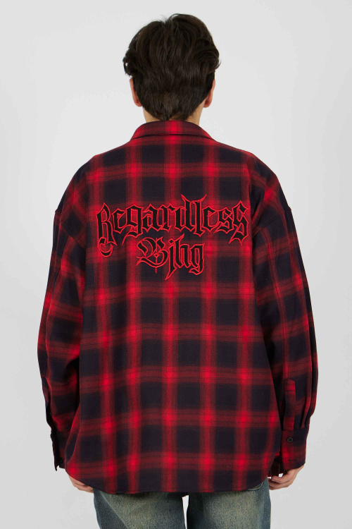 Рубашка (Красный, 140)