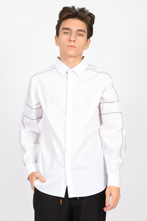 Рубашка B-SH34425 (Белый, 164-170)