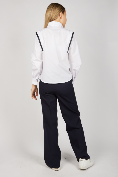 Блузка G-SH25328 (Белый, 134-164)