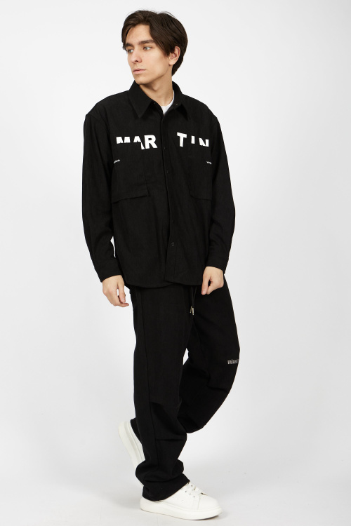 рубашка B-SH34617 (Черный, 158)