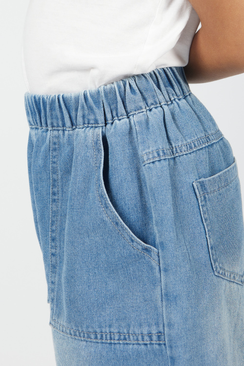 Шорты B-JN36140 Miasin (джинс. синий, 140)