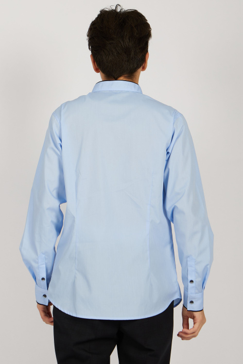Рубашка B-SH34452 (голубой, 176)