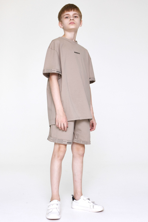 Футболка B-TS35145 (T.бежевый, 140)