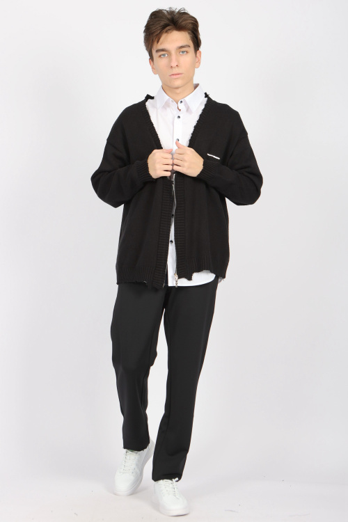 Кардиган B-CRD34441 (Черный, 140-158)