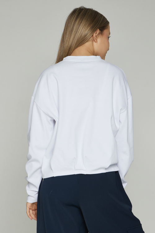 Джемпер G-SW25358 (Белый, 134)