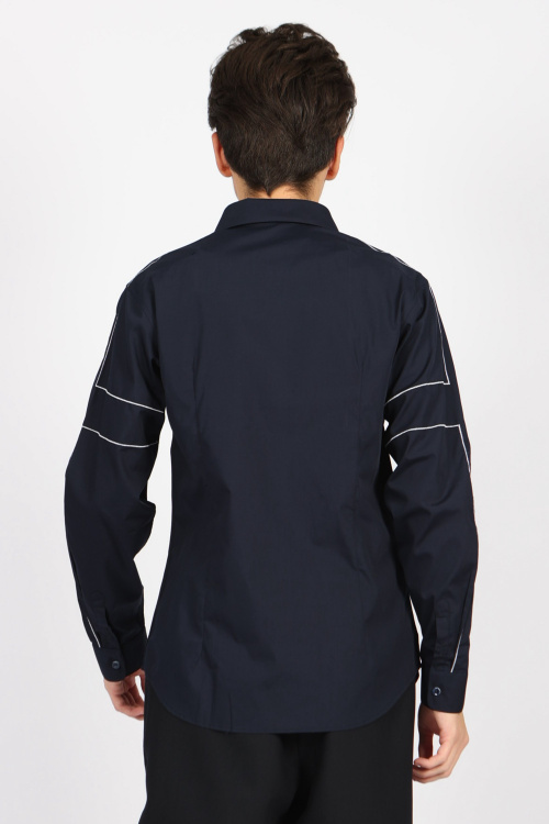 Рубашка B-SH34425 (Синий, 164-170)