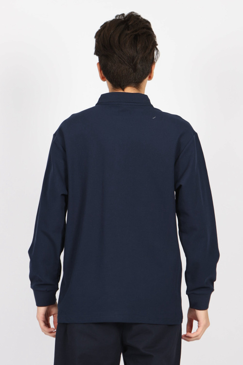 Поло B-PL34439 (Синий, 134)