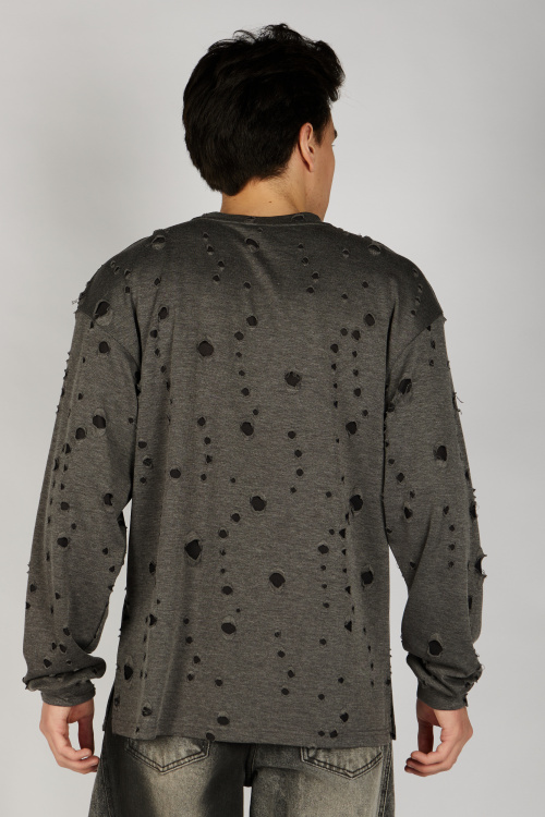 Лонгслив B-SW36508 Miasin (темно-серый, 140-170)