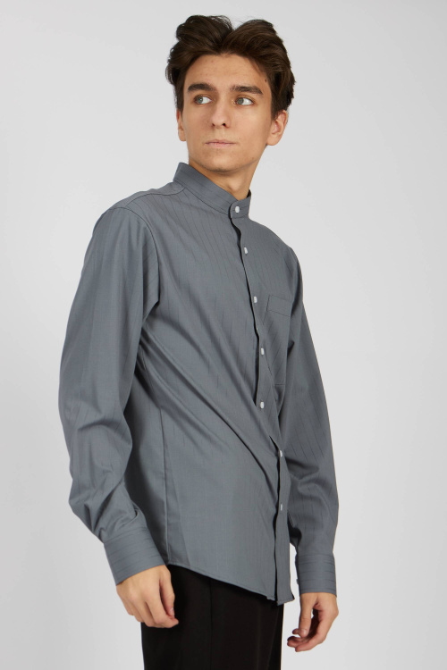 Рубашка B-SH34442 (серый, 176)