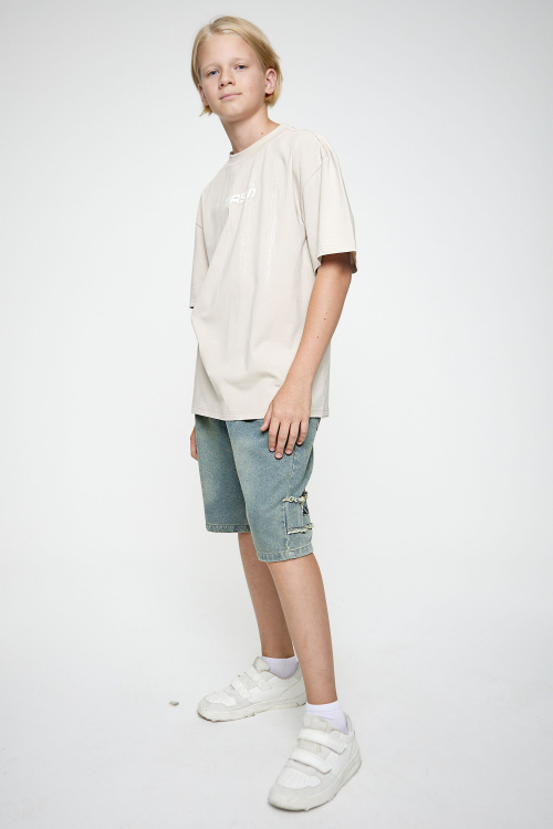 Футболка B-TS35127 (Светло-бежевый, 170)