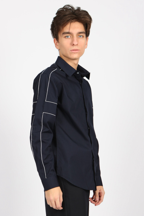 Рубашка B-SH34425 (Синий, 164-170)