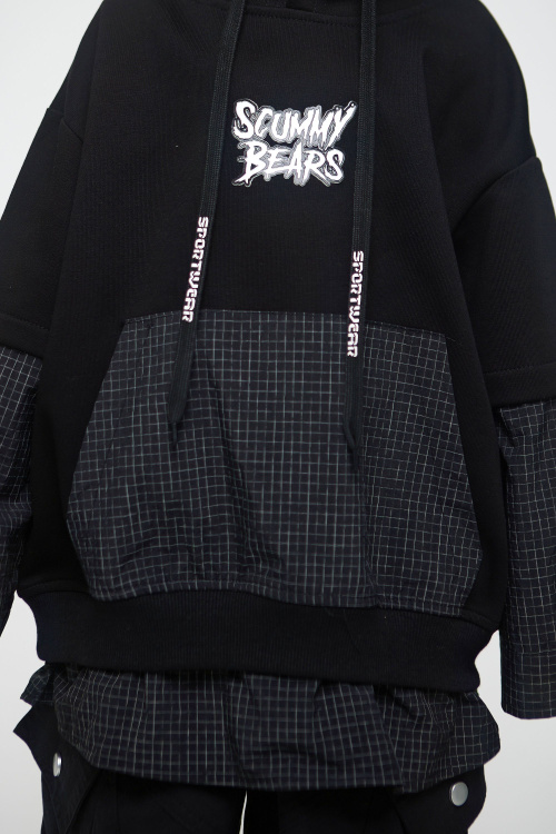 Худи B-HD35003 (Черный, 110-134)