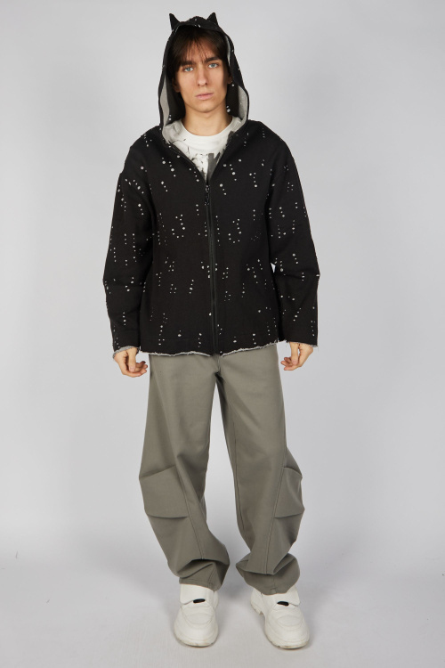 Брюки B-TR35407 (Серый, 140-170)