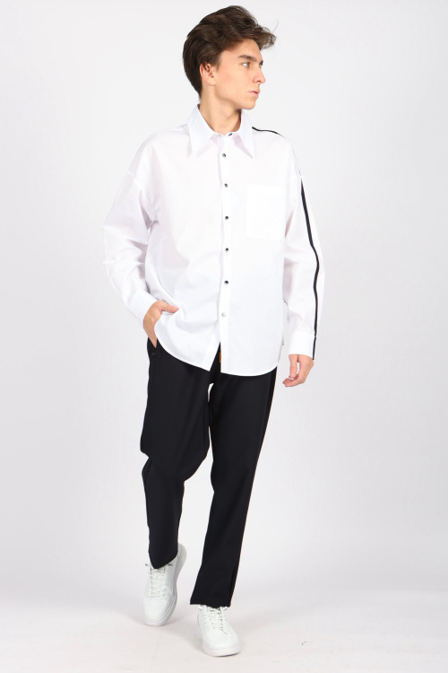 Брюки B-TR34433 (Синий, 122)