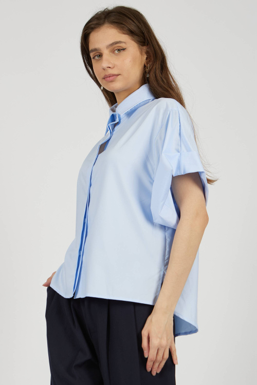 Блузка G-SH24427S (Голубой, 164)