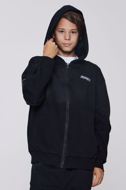 Бомбер B-HDZ35124 (черный, 158)