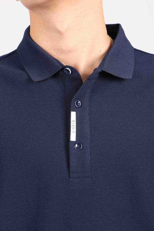 Поло B-PL34439S (Синий, 170)