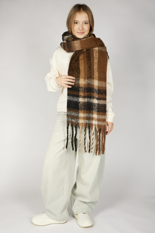 Шарф A-SC56778 Miasin (коричневый, OS (4 шт.))