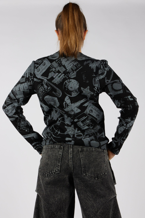 Лонгслив G-TN25422 Miasin (Черный, 146)