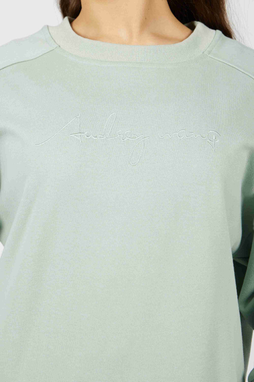 Джемпер (Серо-зеленый, 146)